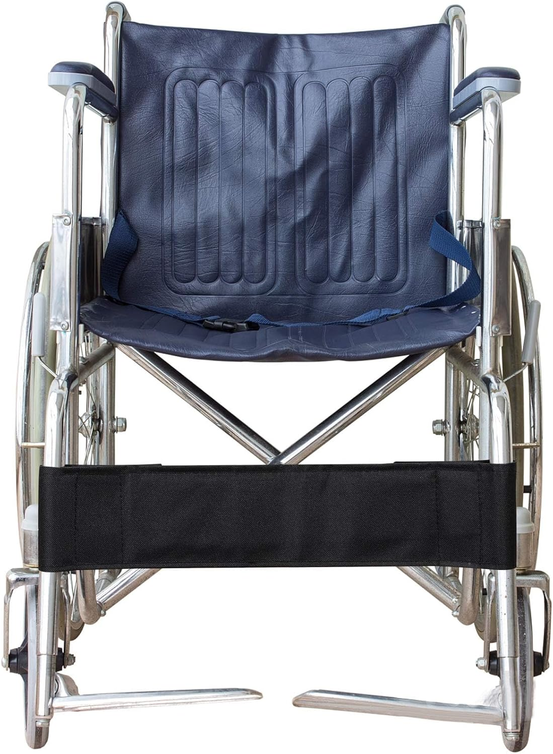 2 PCS Wheelchair Calf Strap, Lightweight Soft Footrest for Disabled Elderly,Transporter Leg Strap Support Lower Leg, Medical Leg Restraint Use Oxford Cloth Material 20.5 X 3.9 Inch F256 image number 2