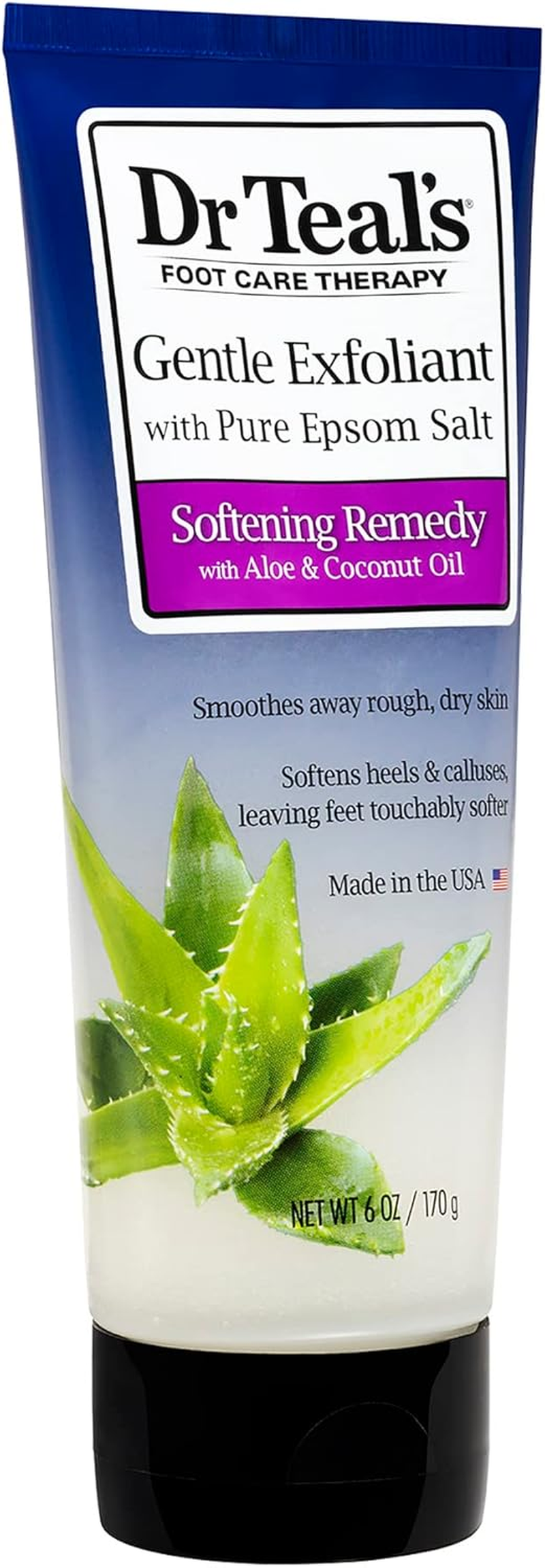 Dr Teal'S Dr Teal'S Gentle Exfoliant with Pure Epson Salt Gentle Exfoliant with Pure Epsom Salt Softening Remedy with Aloe & Coconut Oil (Unisex) 177Ml image number 3