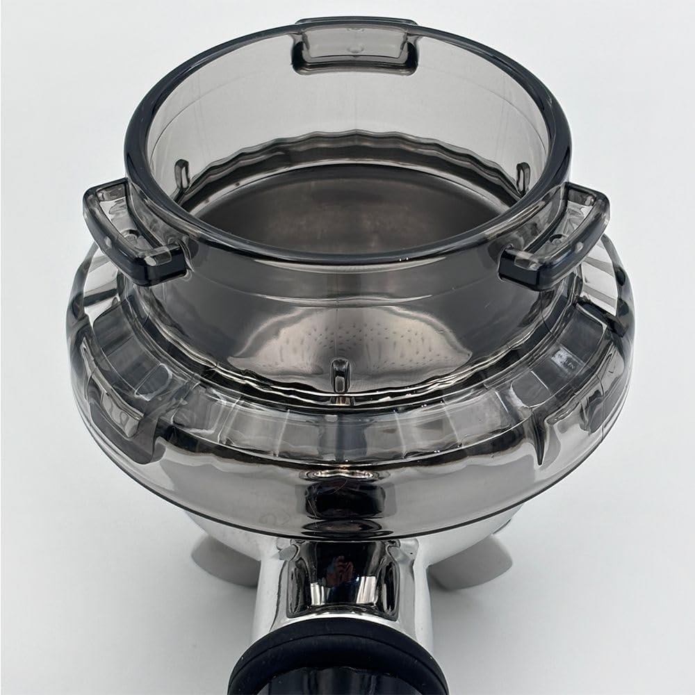 54Mm Dosing Funnel Compatible for Breville Barista Portafilters, Compatible Breville 8Series Barista and Bambino Espresso Machines Dosing Funnel, Grey