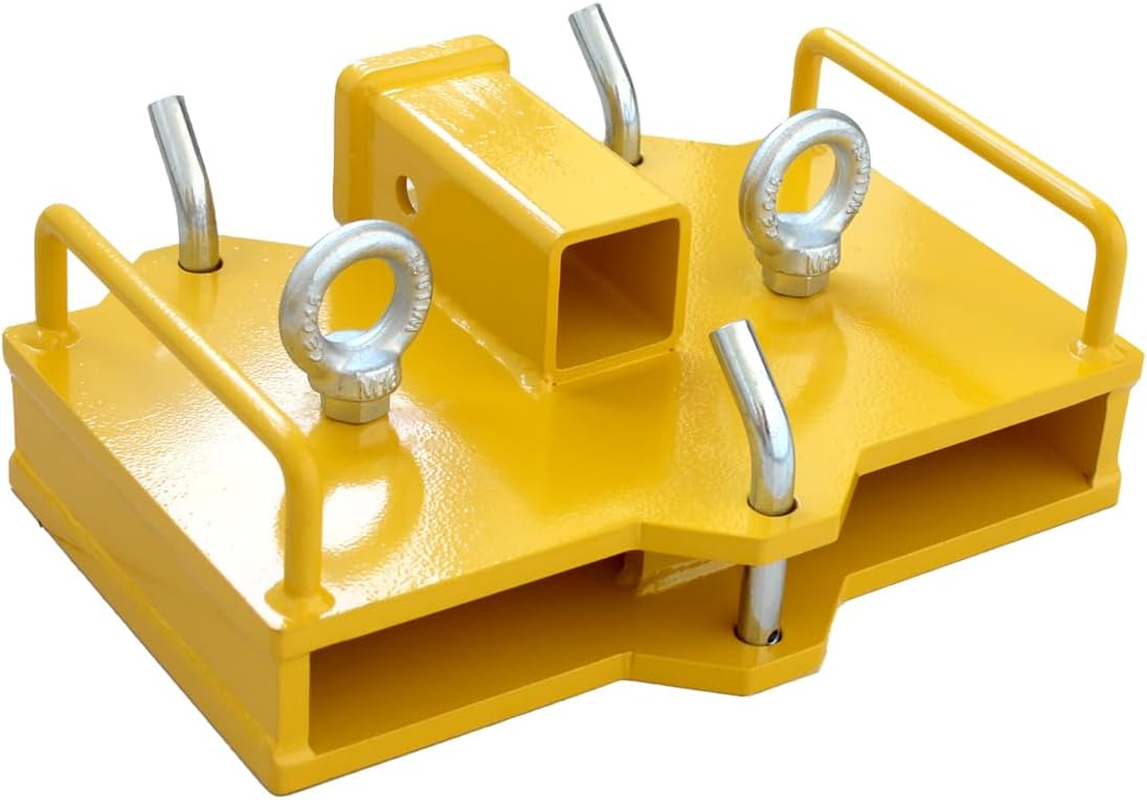Maxxhaul 50626 Clamp on Forklift Hitch Receiver 2 Inch Trailer Towing Adapter image number 3