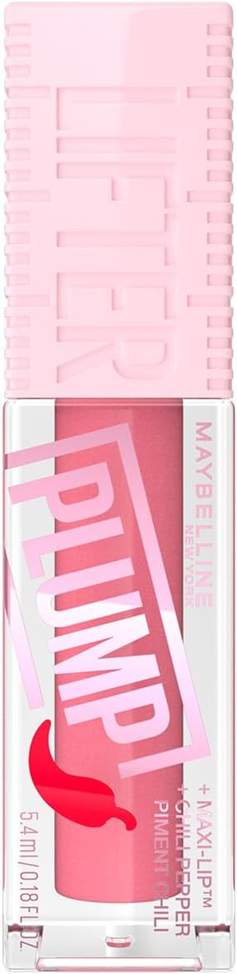 Maybelline New York Lifter Plump Lipgloss 5.4 Ml, Blush Blaze image number 3