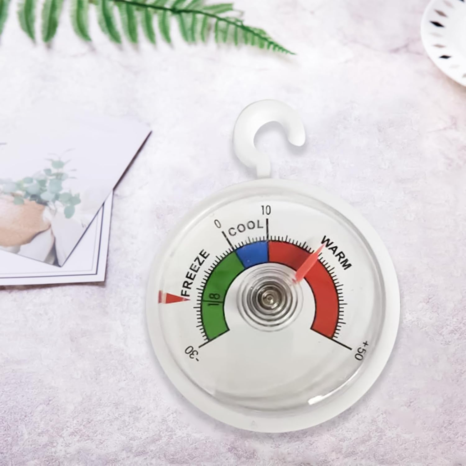 Temperature Gauge for House | Precise Accurate Measurement Tool | Window Temperature Gauge | for Patio Indoor Areas Home Office Warehouse Greenhouse image number 1