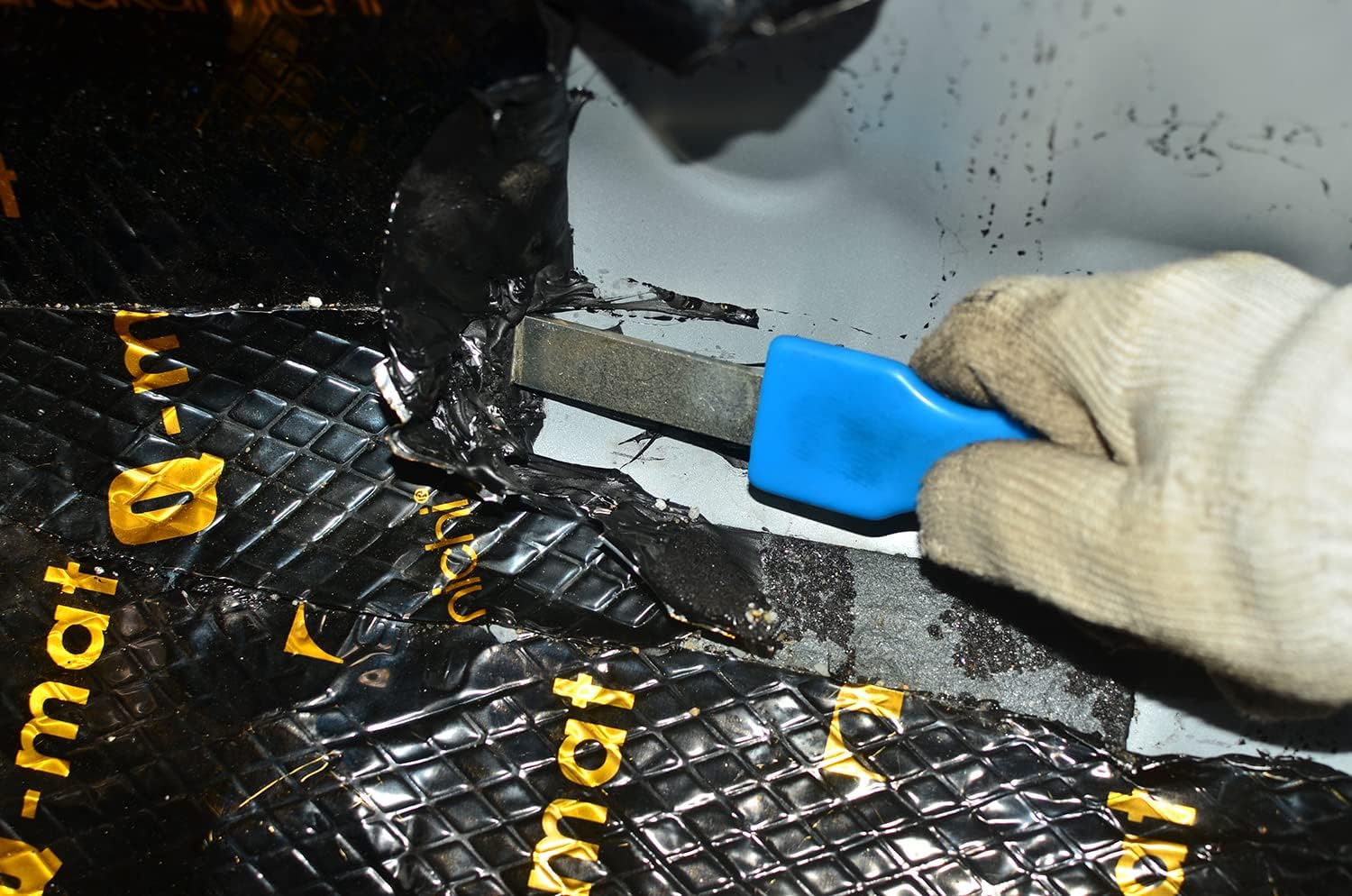 ITEQ 2 PCS Carbide Scraper Set, Carbon Steel Super Scraper Tip, Remove Gasket, Carbon, Rust and Metal Buildup, Clean Disc Brake Caliper Slides image number 1