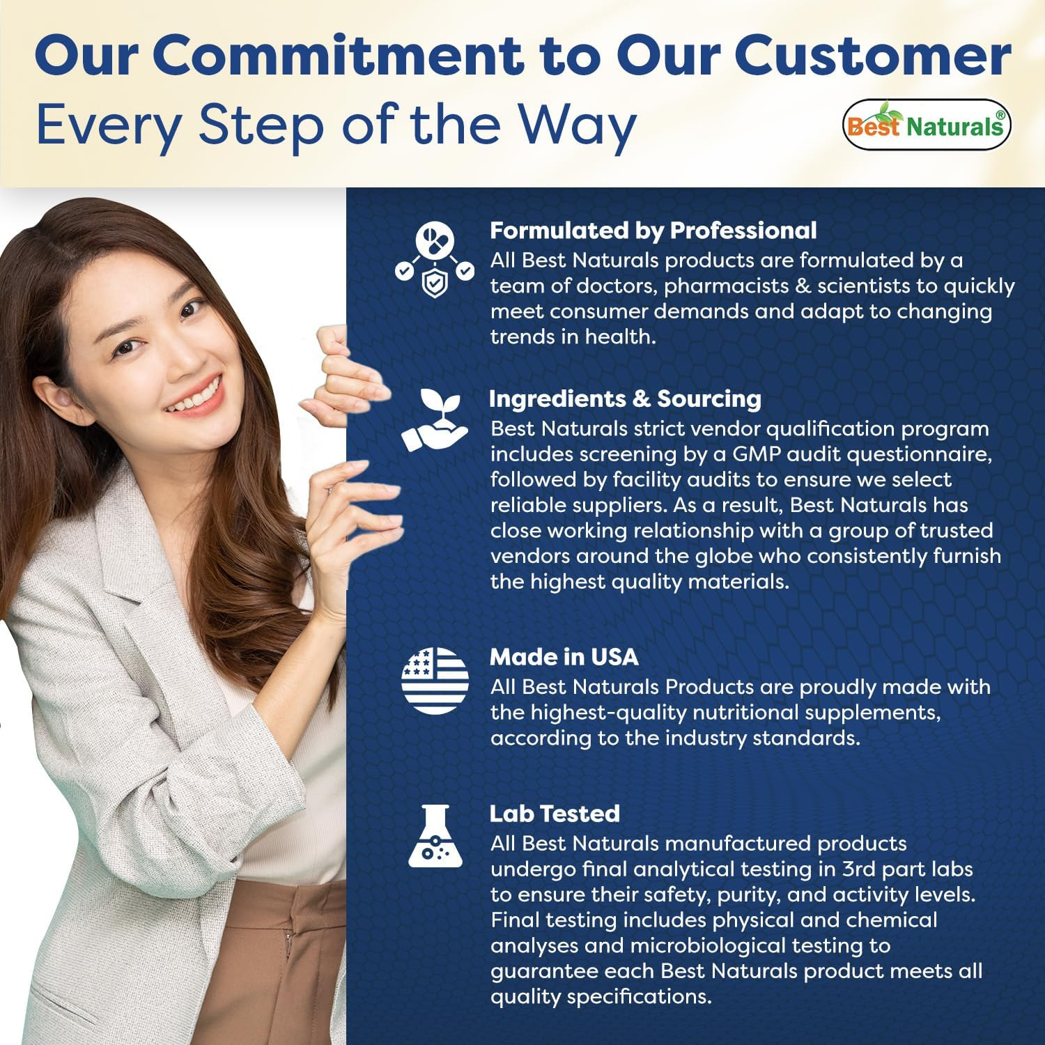 Best Naturals D-Aspartic Acid 8 OZ image number 2