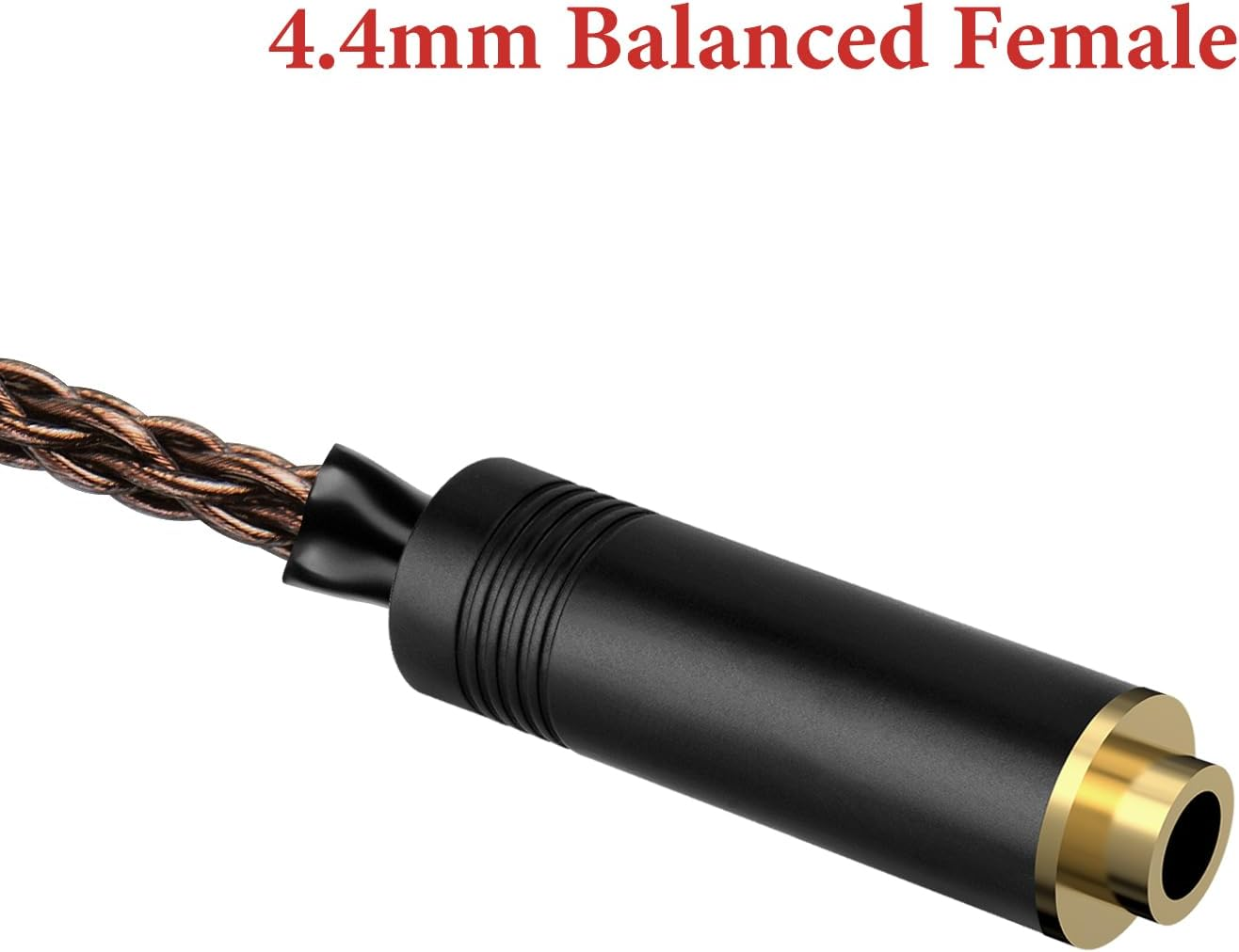Geekria Apollo 6NOCC 4.4Mm Balanced Cable Single Crystal Copper Upgrade Extension Cord, 4.4Mm Male to Female Replacement Cord for Hifi Headset (4.9Ft / 1.5M) image number 6