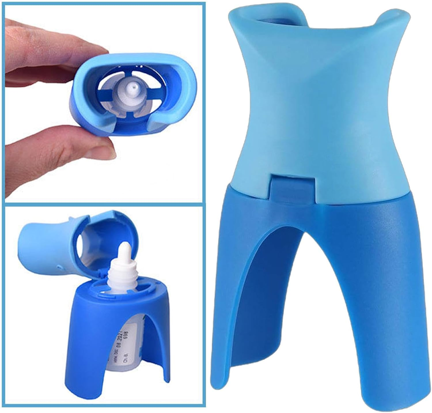 Eye Drop Dispenser | Portable Eye Dropper Cup Eye Drop Guide,Hygienic Safe Eye Drop Holder Eye Dropper Aid Tool for Easy Application image number 5