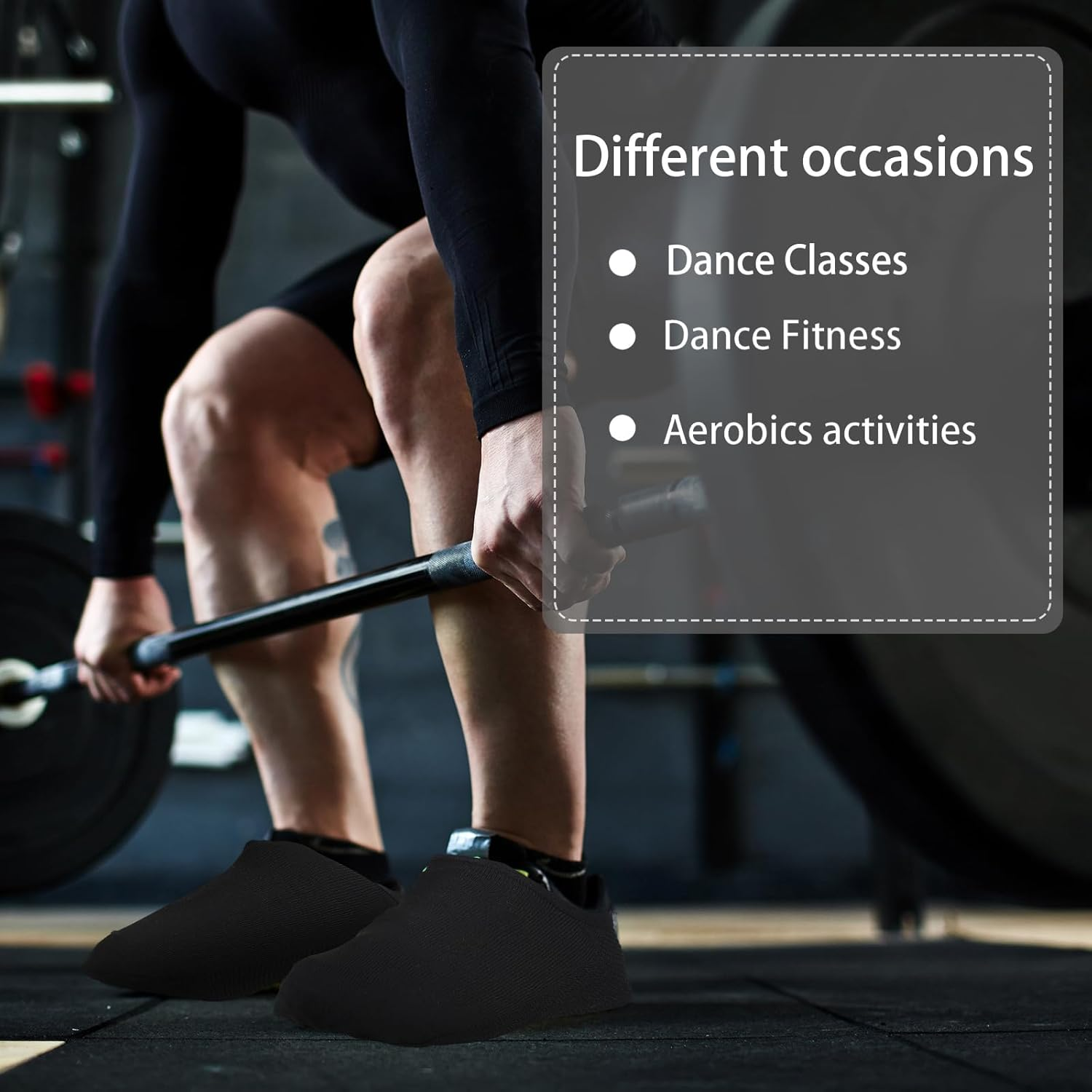 Handepo Dance Shoe Covers Sports Socks for Carpet Floors Women'S Yoga Socks for Dancing Ballet Outdoors