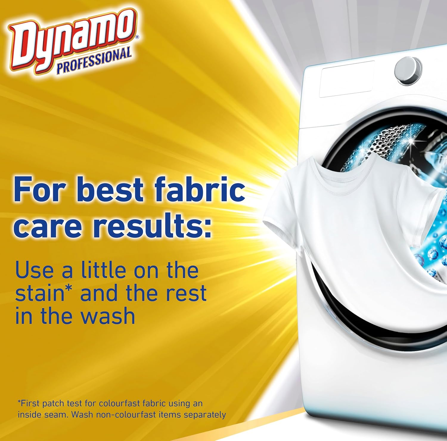 Dynamo Professional Clean & Fresh Machine Laundry Detergent 2L, 40 Washloads, Washing Liquid for Tough Stain Removal, Eliminates Machine Dirt, Odour, and Residue over Time image number 2