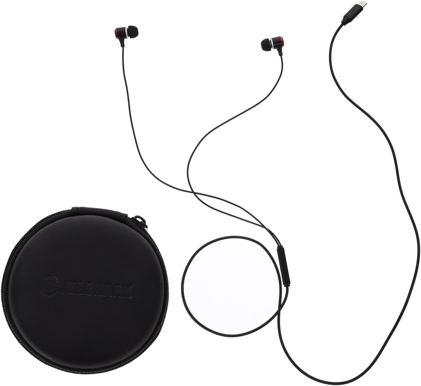 Gadpiparty Type-C USB C Earphones Wired In-Ear Earbuds with Microphone Bass Control Compatible with Type-C Smartphones and Laptops for Music and Calls image number 6