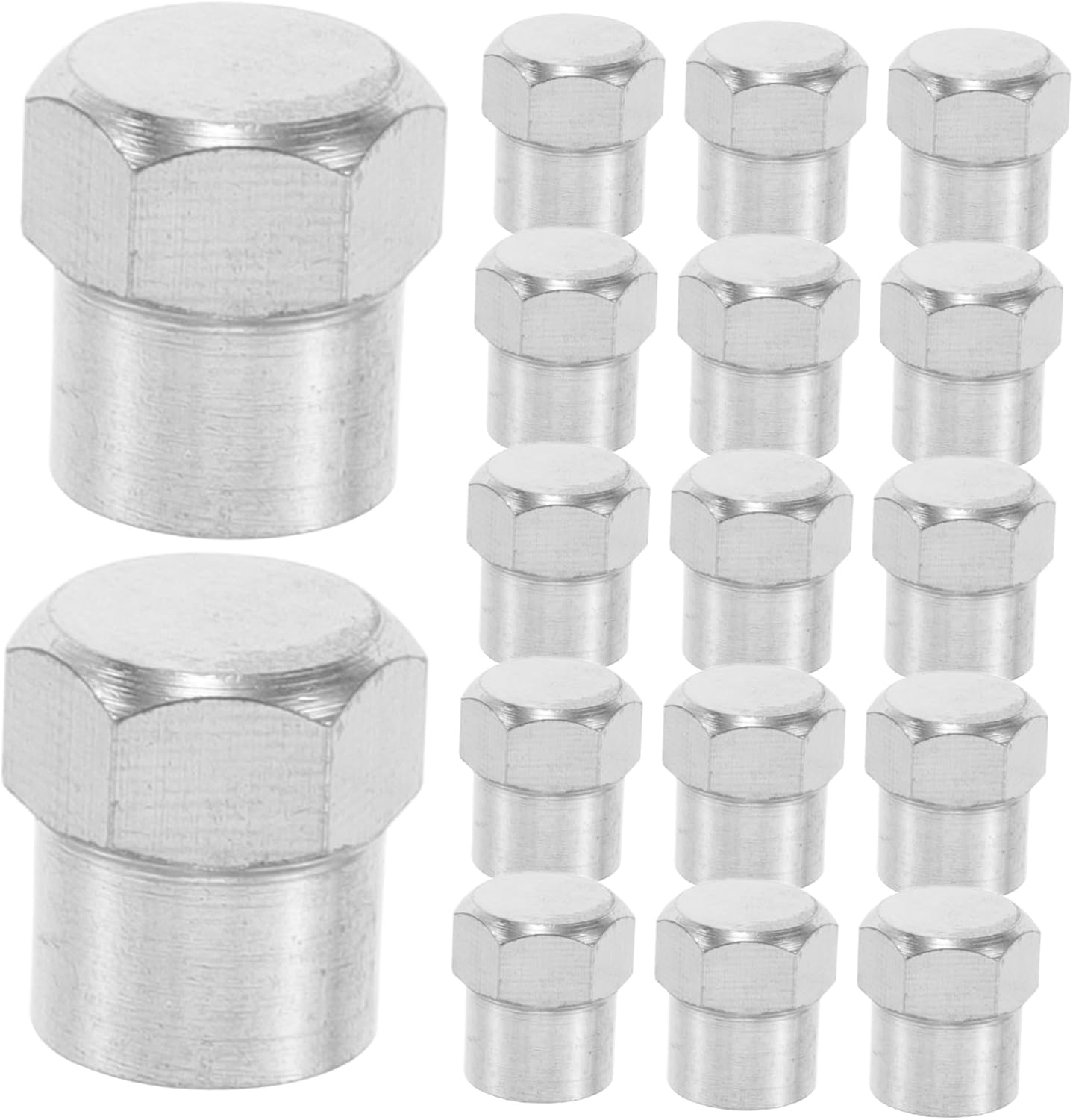 MUCKLILY 20Pcs Car Valve Cap Tire Stem Cover off Road Accessory for Vehicle Truck Motorcycle Automotive Exterior Wheel Cap Replacement image number 3