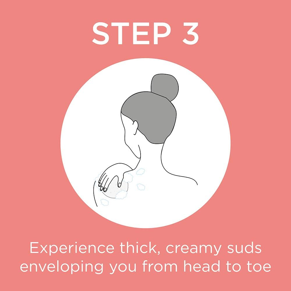 Spongell&eacute; Boxed Flower Shower Body Wash Infused Buffer, Beach Grass image number 4