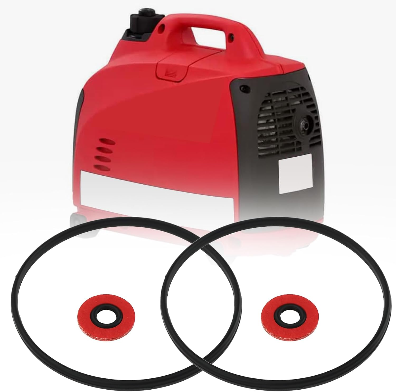 Briny River 2 Sets Carburetor Bowl Rebuild Gasket Kit 16010-ZM7-D01 Replacement Part Compatible with Honda EU1000I EU1000IT1 EU2000I EB2000IT1 EU2200IT GX100U image number 2