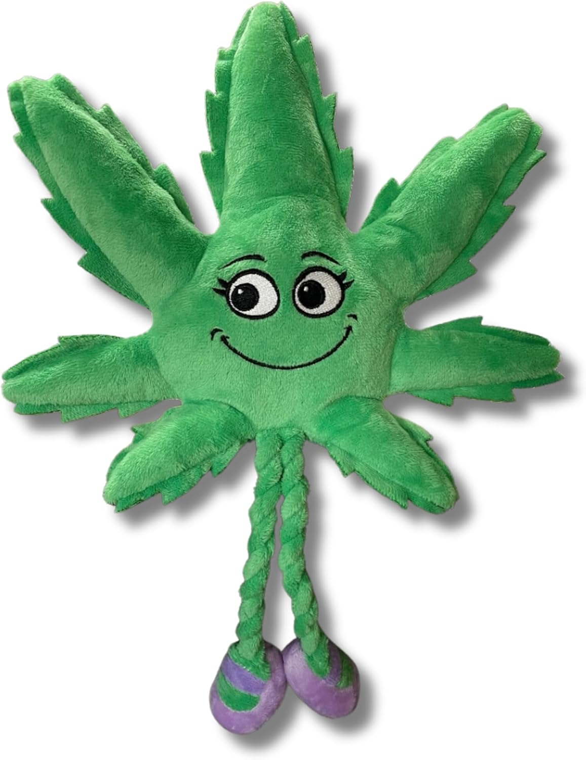 PAW:20 Mary Jane the Weed Leaf 420 Dog Toy image number 3