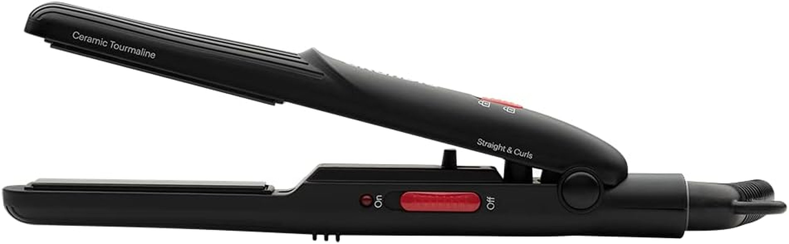 GRUNDIG HS2030 Mini Travel Hair Straightener Tourmaline Black image number 6
