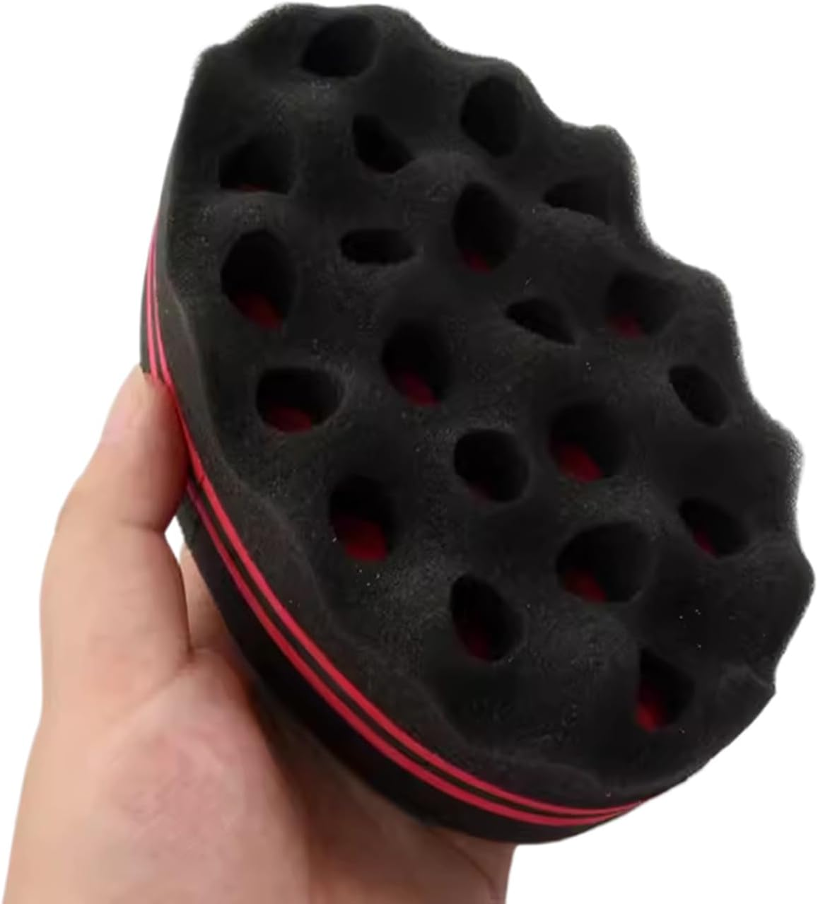 Vgvgaj Hair Twist Sponge,Sponge for Hair Men - Volumizing Defining Scrub Comb for Hairstyles Dreadlock Maintenance Grooming Barber Homemade Styling image number 4