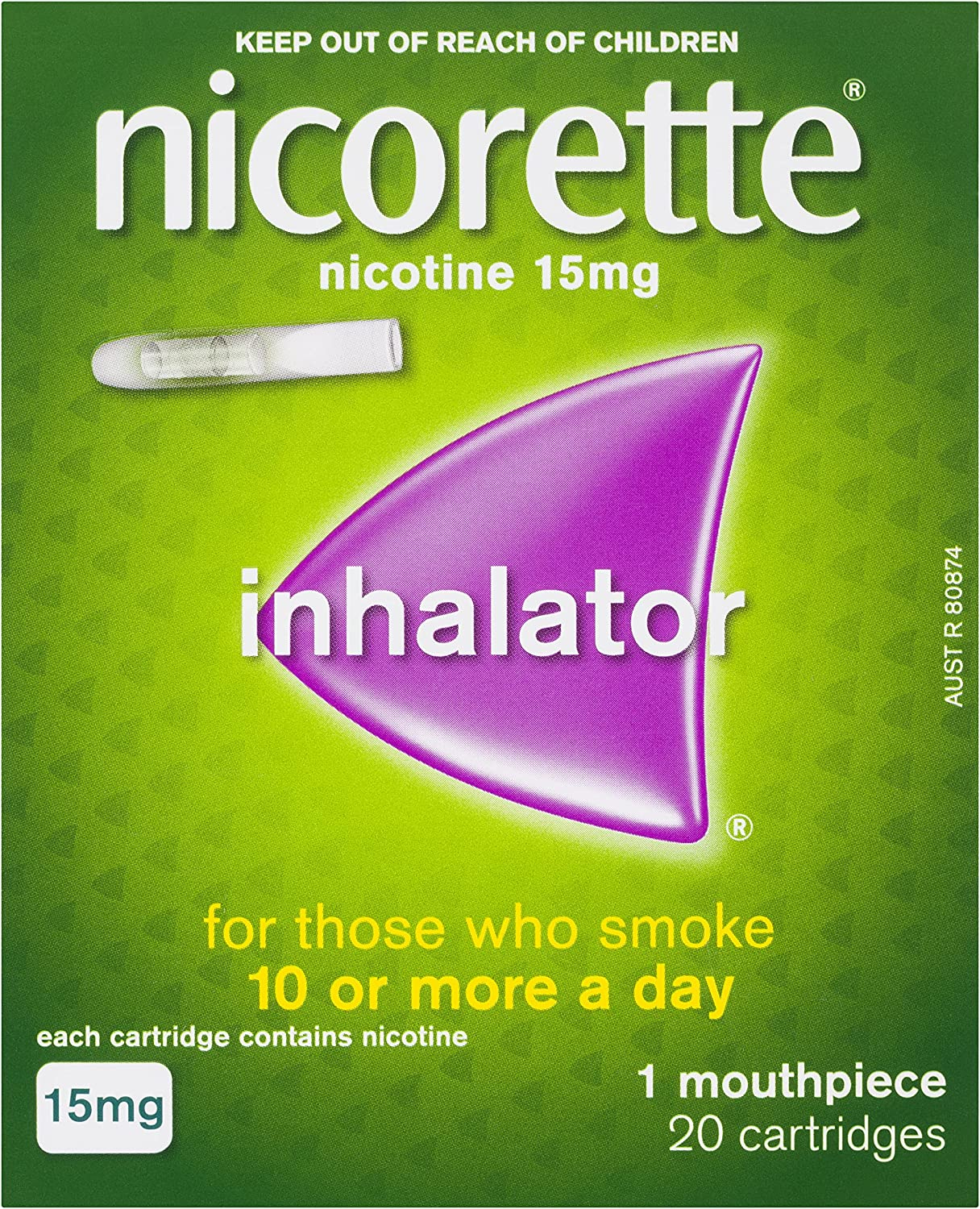 Nicorette Quit Smoking Nicotine Inhalator 20 Pack image number 2