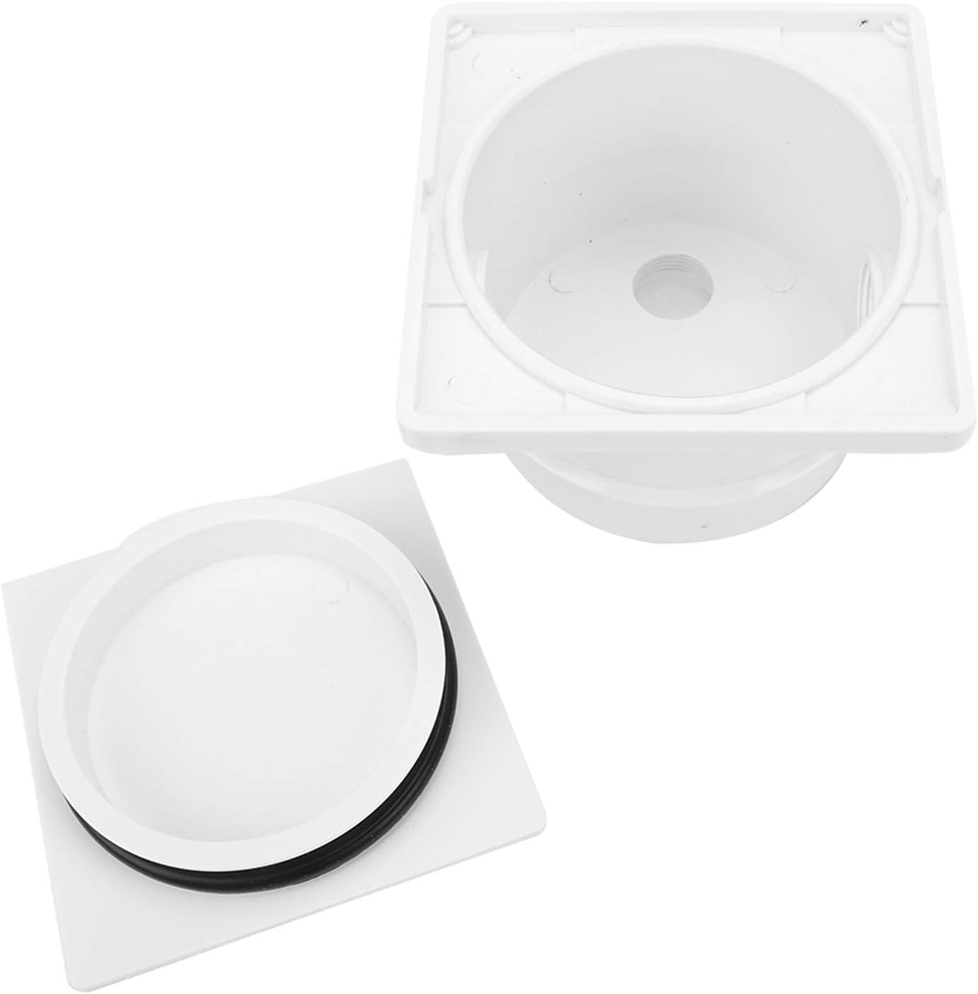 Underwater Light Junction Box Replacement Waterproof round Pool Pond with Cover Various Pool Lighting Systems Easy Installation Material for In-Ground Above-Ground Pools Decorative Ponds Swimming Pool image number 3