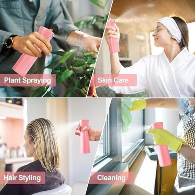 Fine Continuous Spray Bottle, 1Pc Hair Spray Misting Bottle,Hair Water Spray Bottle,Continuous Mister Water Spray Bottle,200Ml image number 3