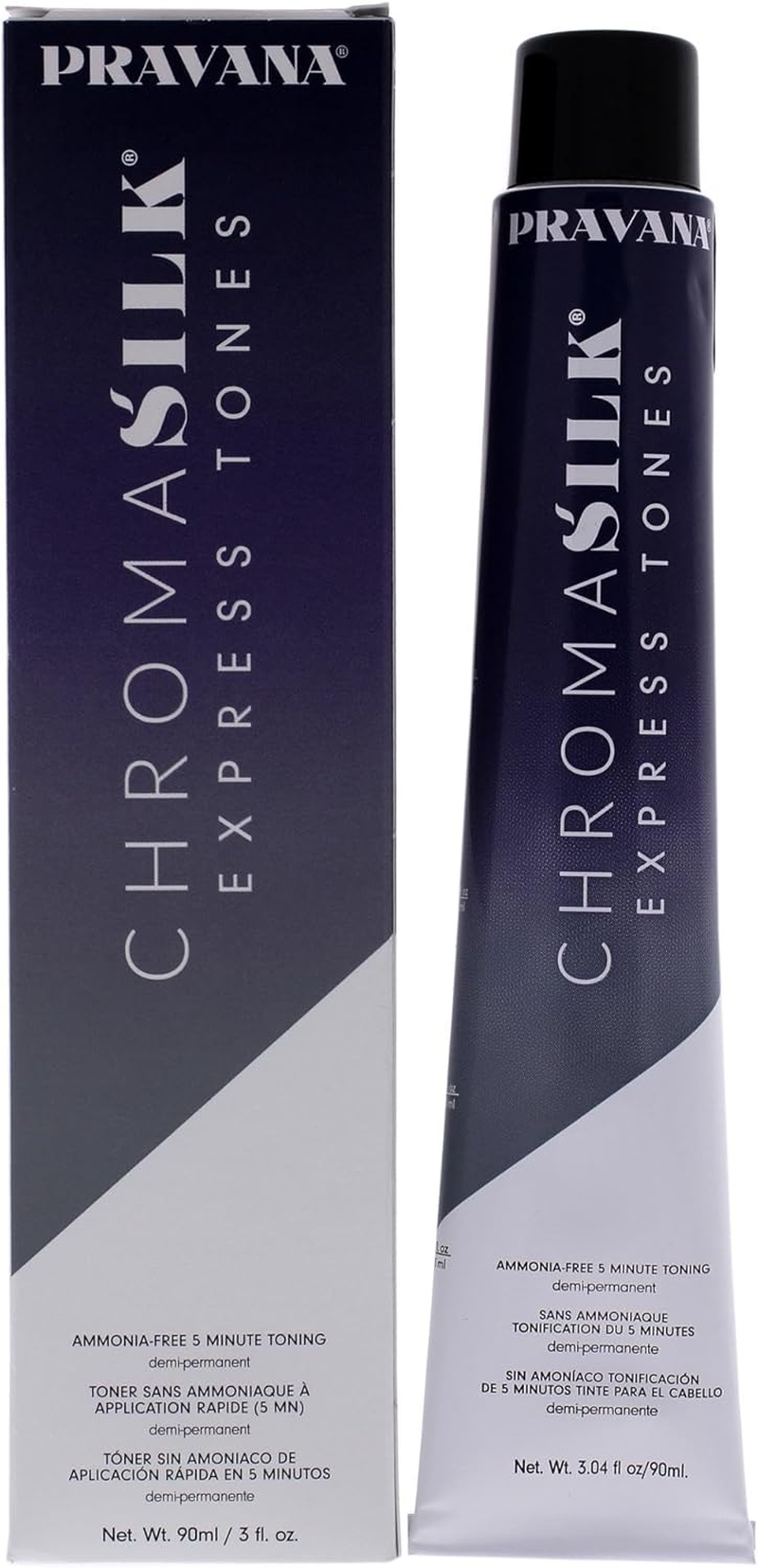 Pravana Chromasilk Express Toner Hair Color 90 Ml, Violet image number 3