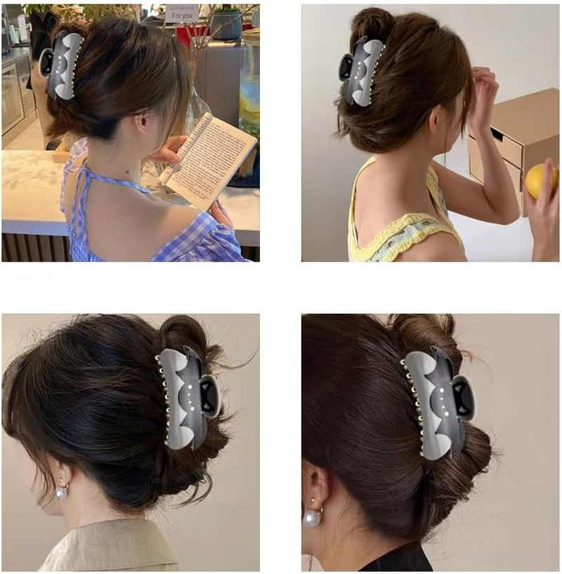 Halloween Hair Claw Clips for Women Party Cosplay Hair Clip Halloween Hair Jaw Clips for Girls Halloween Claw Clips for Thick Hair Styling Accessories Claw Clips Halloween Hair Catch Clip Hair Clamps