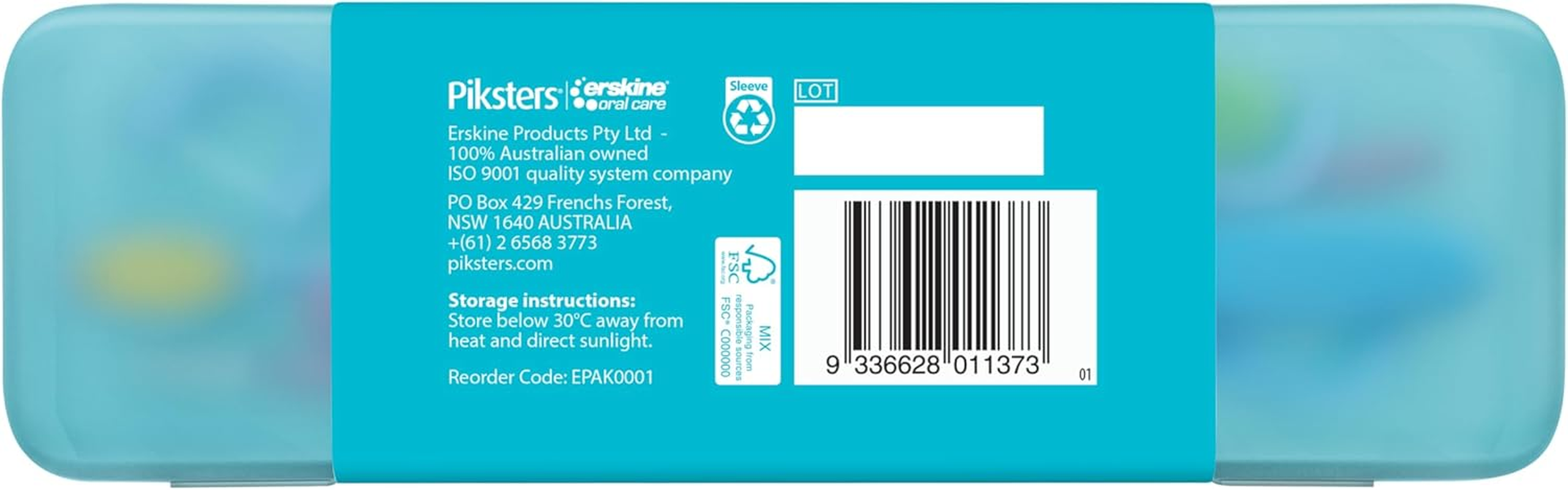 Piksters on the Go Essentials Oral Care Kit