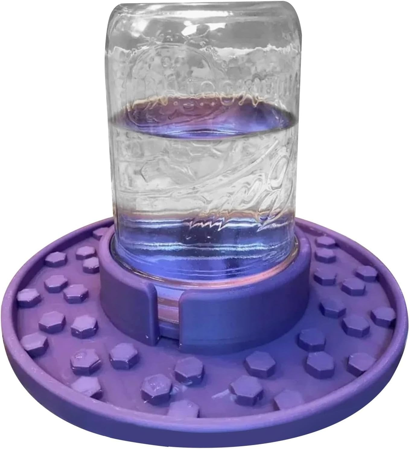 Bee Watering Station Mason Jar,Mason Jar Sugar Water Feeder for Bees - Hive Entrance Feeder, Bee Cups for Garden, Honey Bee Feeder, Used to Feed Water or Sugar Syrup, Bee Drinking Beekeeping Equipment image number 2