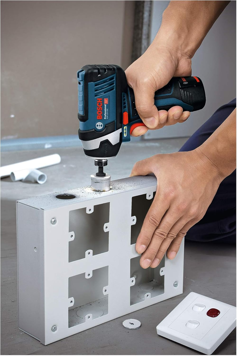 Bosch Professional 12V System GDR 12V-105 Cordless Impact Driver (Excluding Batteries and Charger, in Carton) image number 1