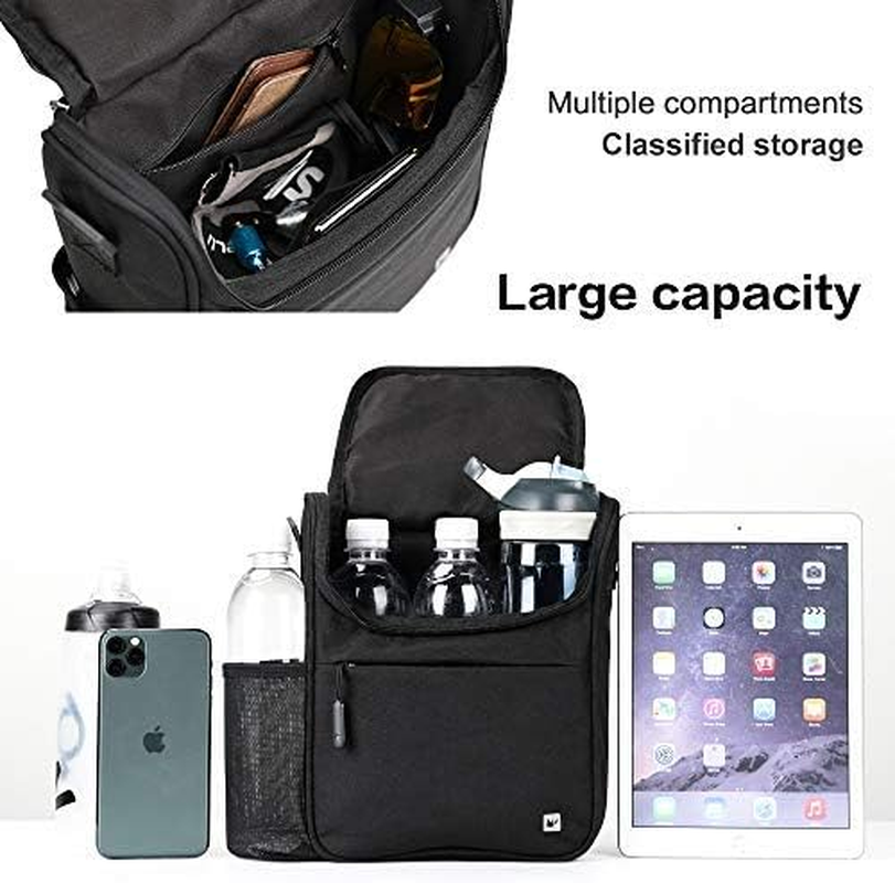 Rhinowalk Bike Handlebar Bag,Bike Front Bag Road Bike Bag Bike Frame Bag Bike Basket Bag Bicycle Bag Professional Cycling Accessories image number 4