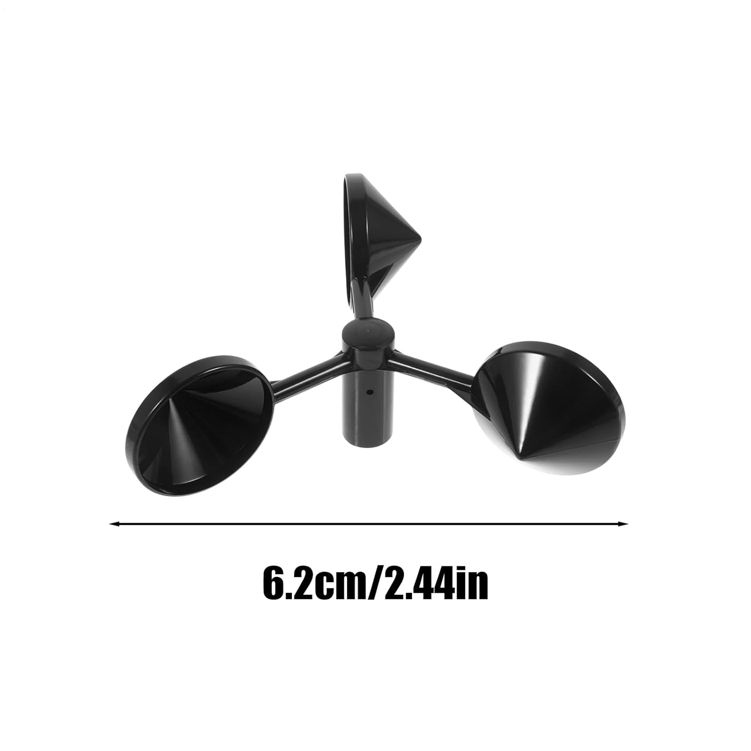 Wind Speeds Cup | Wind Speed Meter Tool Wind Cup | Waterproof Replacement Part High Precision Weather Instruments for Outdoor, Aviation & Agriculture image number 4