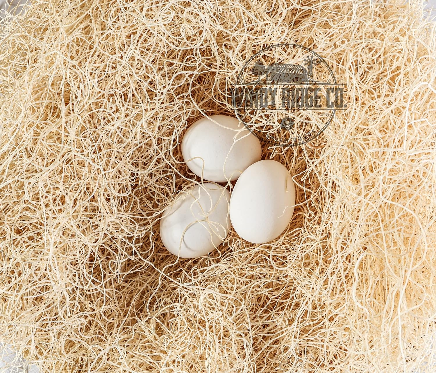 Natural Chicken Nesting Pads - 10 Pack - Aspen Excelsior Bedding Hen Nest Box Liners - USA Made - 13" X 13"