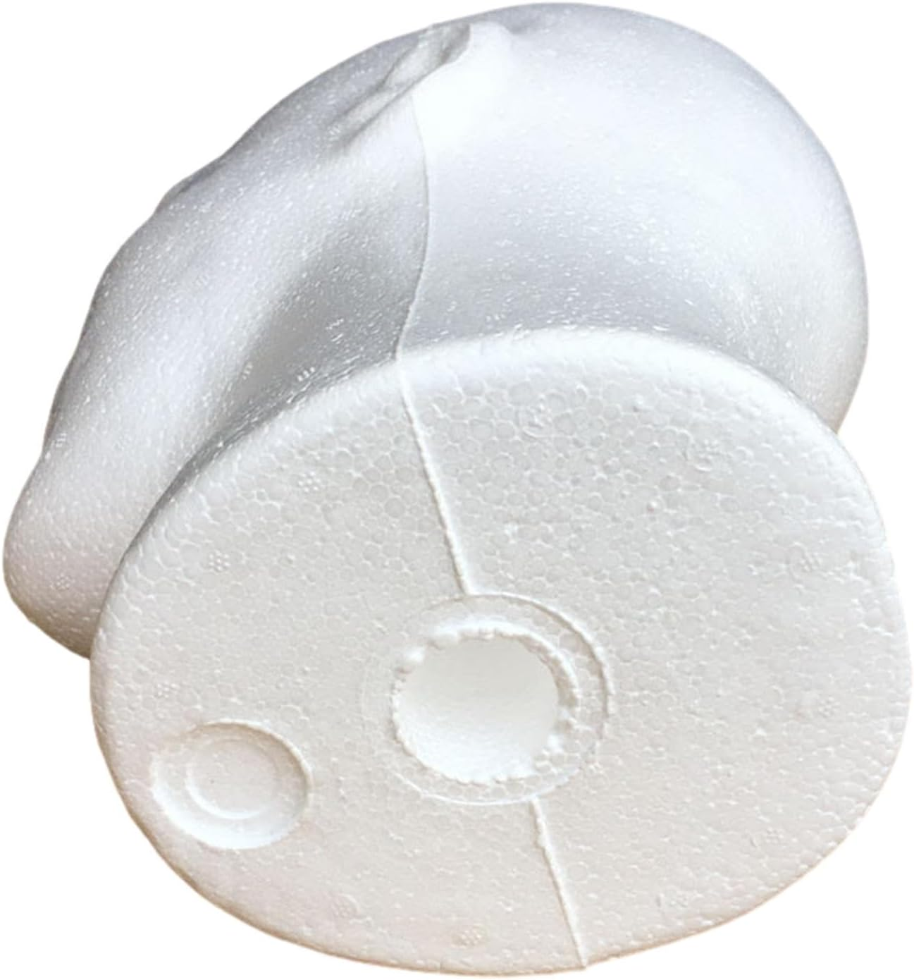 Amagogo Mannequin Head Display Stand round Base Durable 11'' Tall Male Stand Model Manikin for Headphone Glasses Shop Home Headwear image number 2