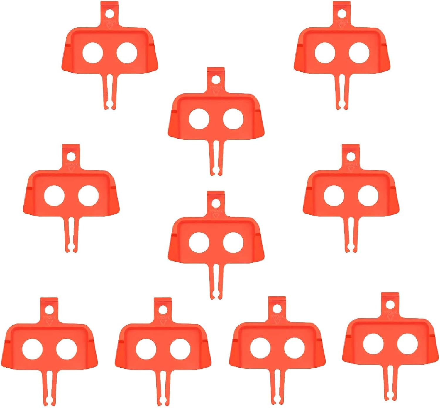 Dinghaole Bicycle Disc Brakes Spacers Pack of 10 &ndash; Disc Brake Bicycle Transport Lock for MTB &ndash; Spacer Disc Brakes &ndash; Bicycle Accessories image number 2