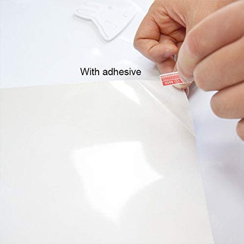 Magic Chart Whiteboard Sticker Self Adhesive Large White Board Paper Wallpaper Magic Sheet Sticky Roll for Wall Paint Planner Decal Film Vinyl Chalkboard for School Office Home image number 6