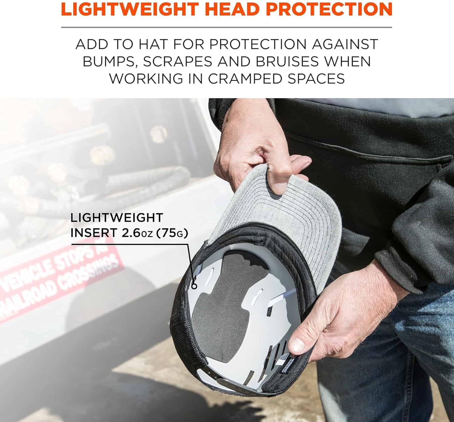 Ergodyne Skullerz 8945 Universal Bump Cap, Gray image number 2