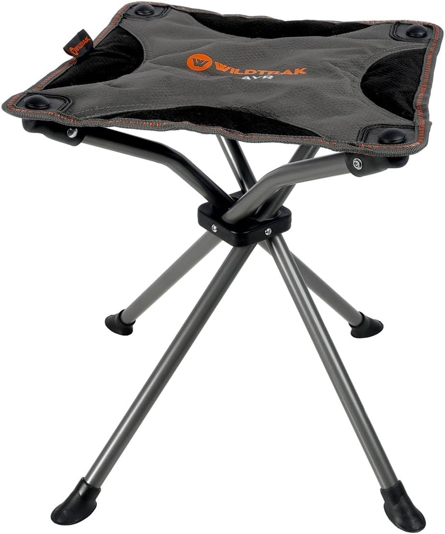 Wildtrak Steel Ayr Foldable 4-Leg Camp Stool, 36 Cm X 36 Cm X 40 Cm Size image number 2