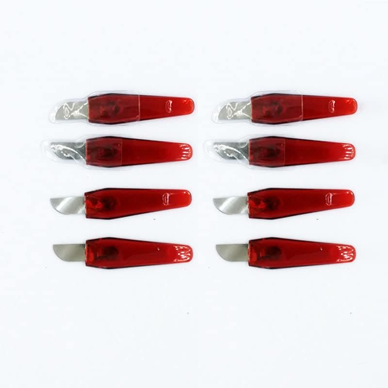 Torsor 5 Pack Corn Removal Tool for Feet Mini Knives Stainless Steel Pedicure Knife Corn Callus Shaver Foot Dead Hard Thick Skin Remover Gray Nail Polish Cuticle Trimmer Heel Scraper Pedestal Care image number 1