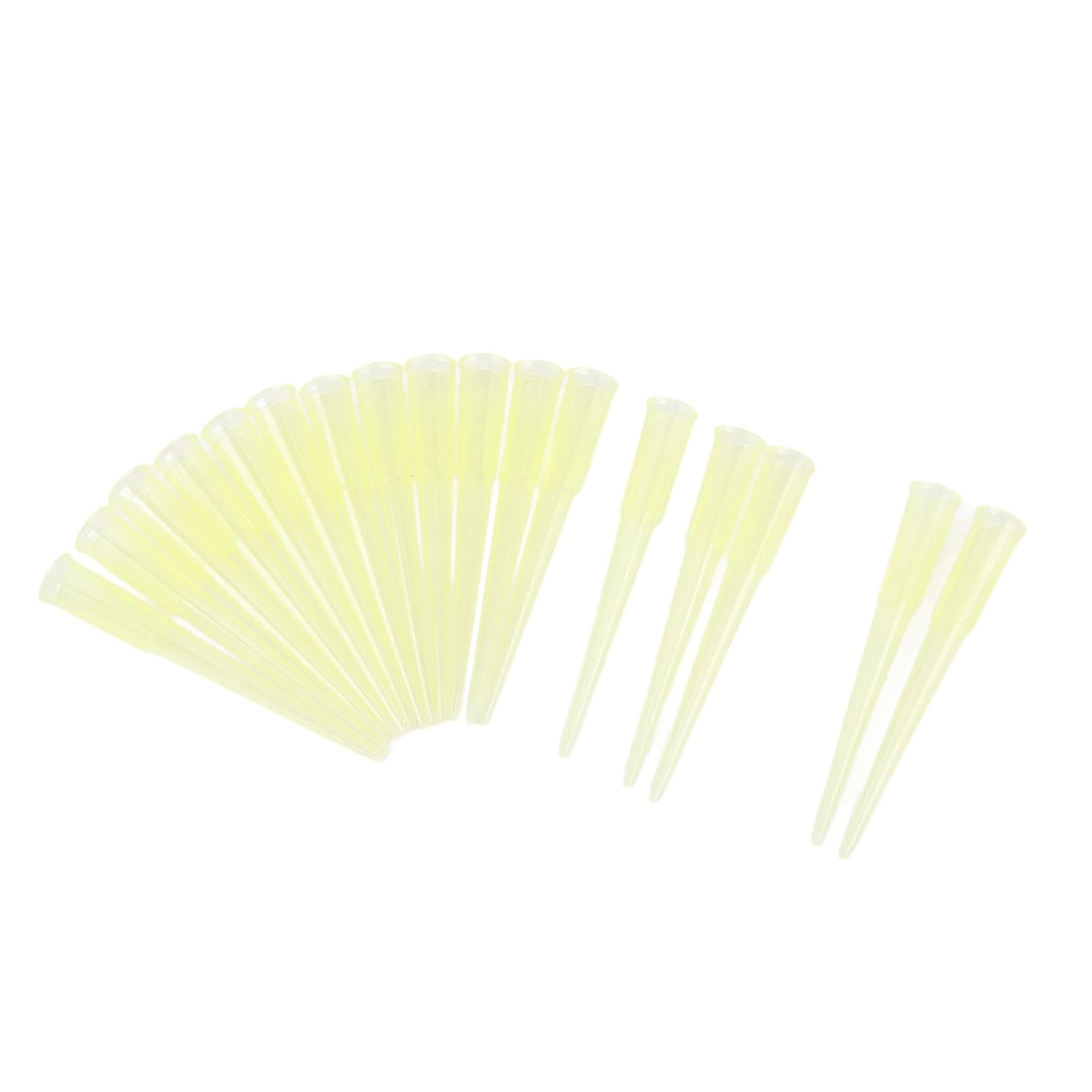 Tnfeeon Liquid Pipette Tips, Plastic Material, Universal Fit 200UL Tips for School Labs, Home Science Experiments, and Educational Activities image number 1
