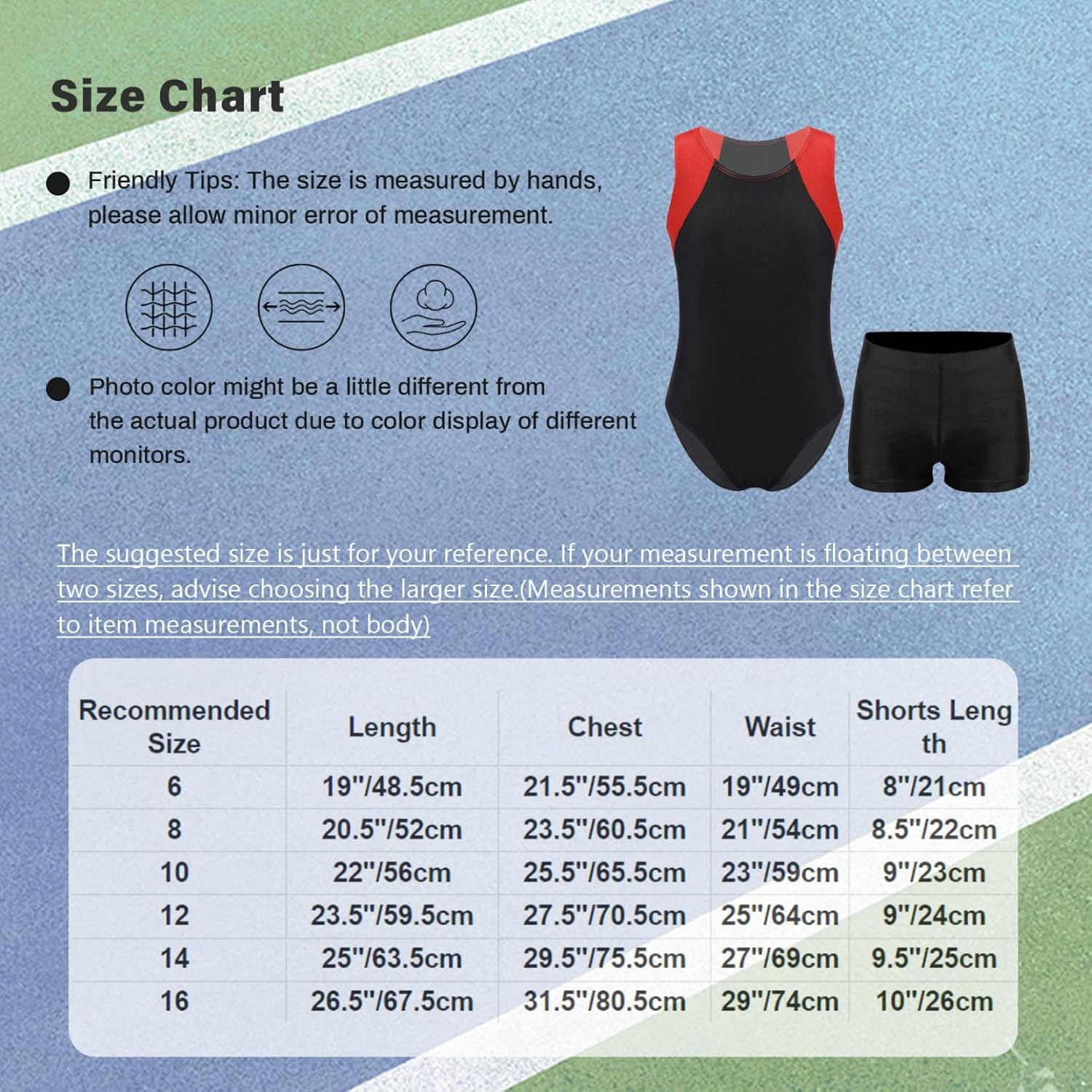 Loodgao Kids Boys Gymnastics Outfits Ballet Dance Leotards Tank Top and Shorts Set Tumbling Suit Workout Dancewear image number 4