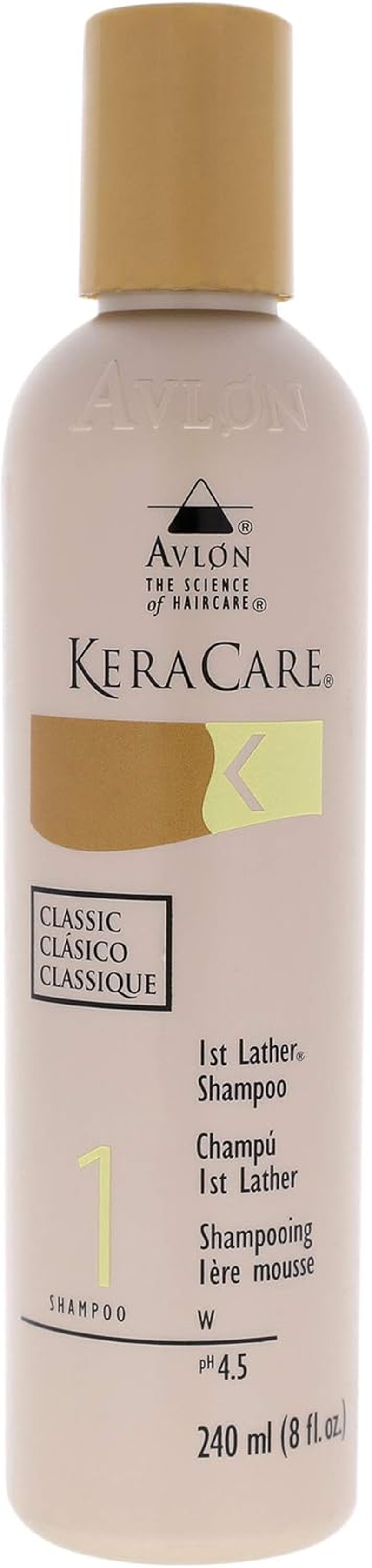 Avlon Keracare 1St Lather Shampoo for Unisex 8 Oz Shampoo image number 2