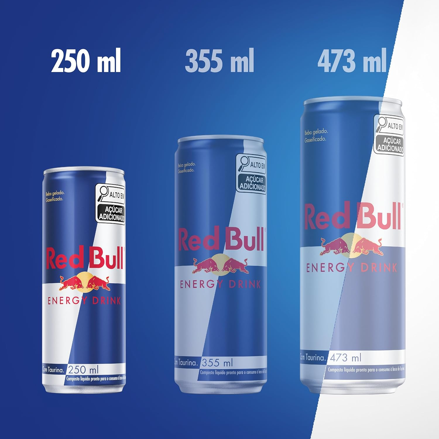 Red Bull Energy Drink Cans 250 Ml (Pack of 4) image number 1