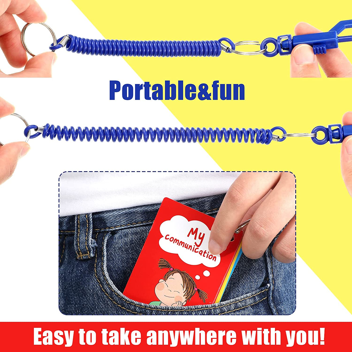 27 Autism Communication Cards Visual Aid Nonverbal Communication Board Speech Delay Feelings Emotions Flash Cards Autism Special Needs Cue Cards Language Learning Toys for Kids Children Adults image number 6