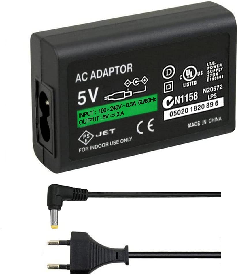 OSTENT EU Home Wall Charger AC Adapter Power Supply Cable Cord for Sony PSP 1000/2000/3000 Console image number 2