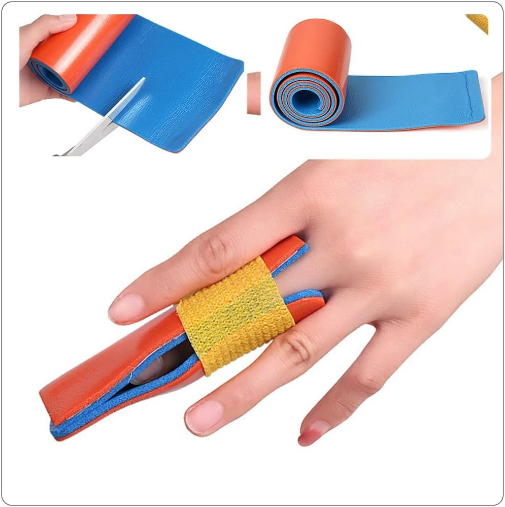 Medical Splint Roll, Emergency Medical Combat Splint, Reusable Multifunctional Splint for Medical, Sports, Home, First Aid, Pets image number 4