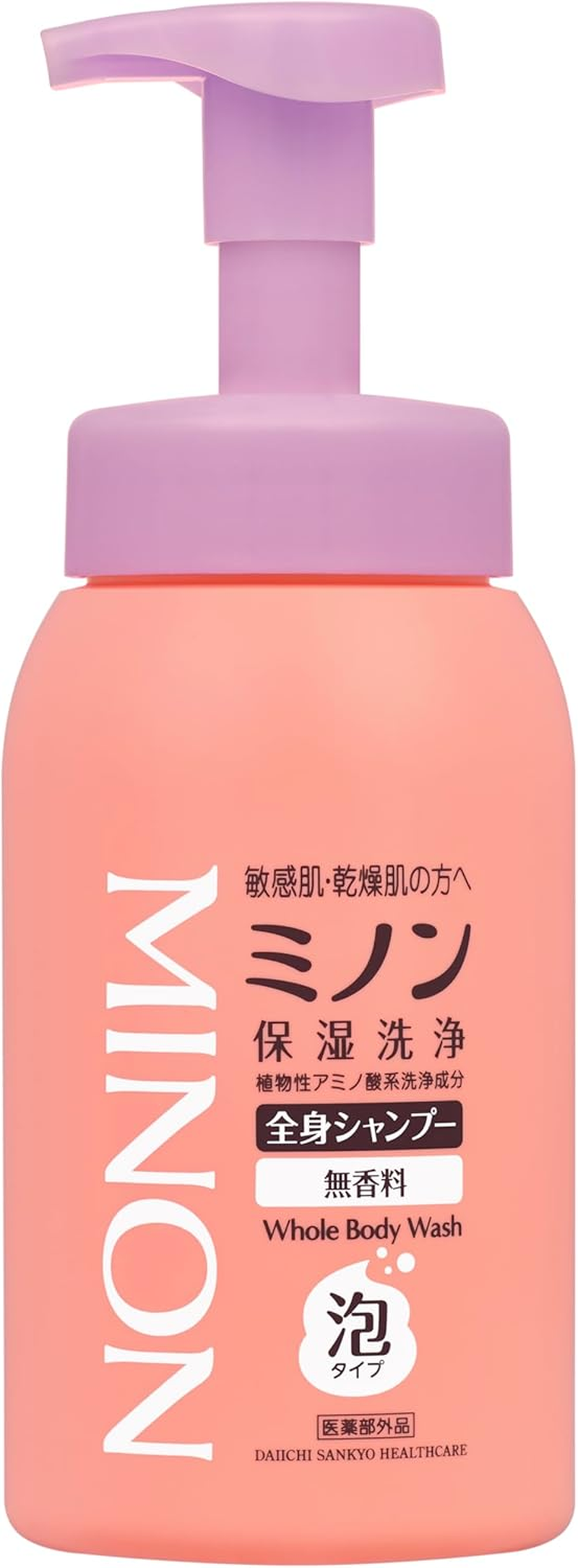MINON Full Body Shampoo Foam Type 16.9 Fl Oz (500 Ml) image number 2