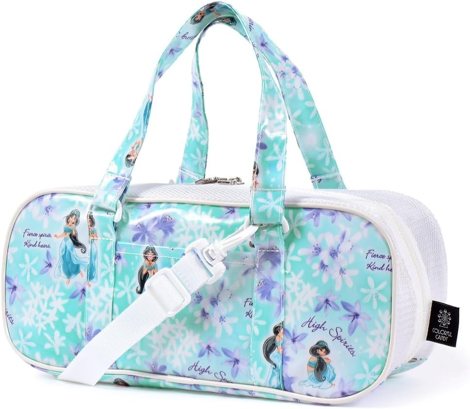 COLORFUL CANDY STYLE Disney Paint Set, Girls, Cute, Mesh, Art Supplies Set, Shoulder Strap, Watercolor, Painting, Jasmine Aladdin, Princess, Jasmine N2126610