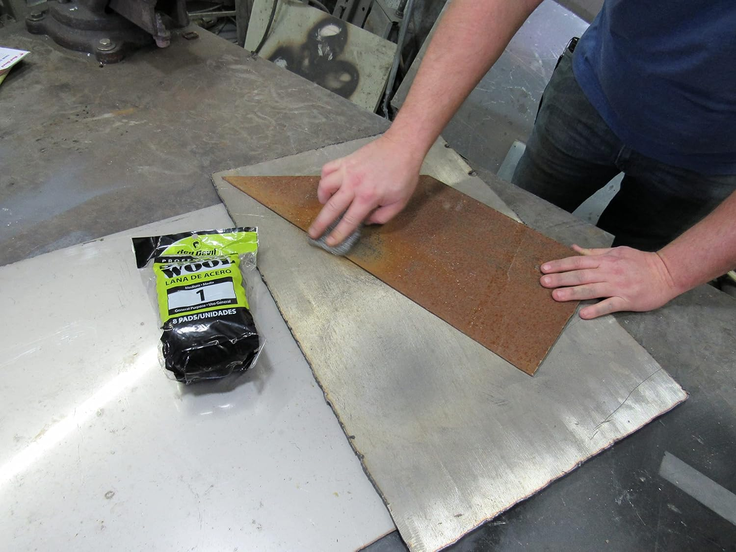 Red Devil Medium 1 Steel Wool, 100 G image number 4