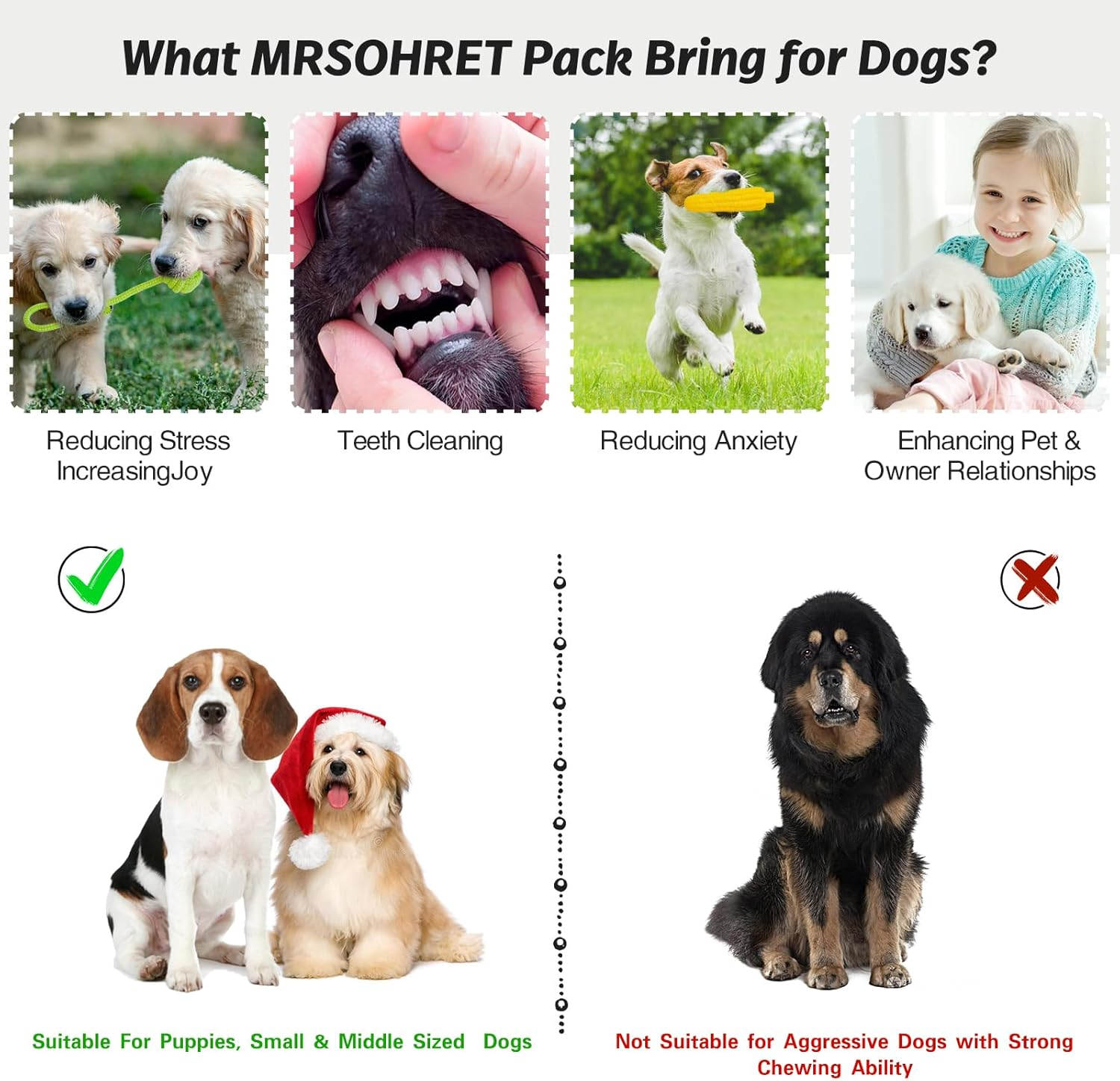 20Pcs Puppy Chew Toys for Teething, Dog Chew Rope Toys, Pet Dog Toothbrush, Treat Balls, Plush Squeaky Toy for Small Medium Dogs with Basket - 20 Pack Frog Style image number 5