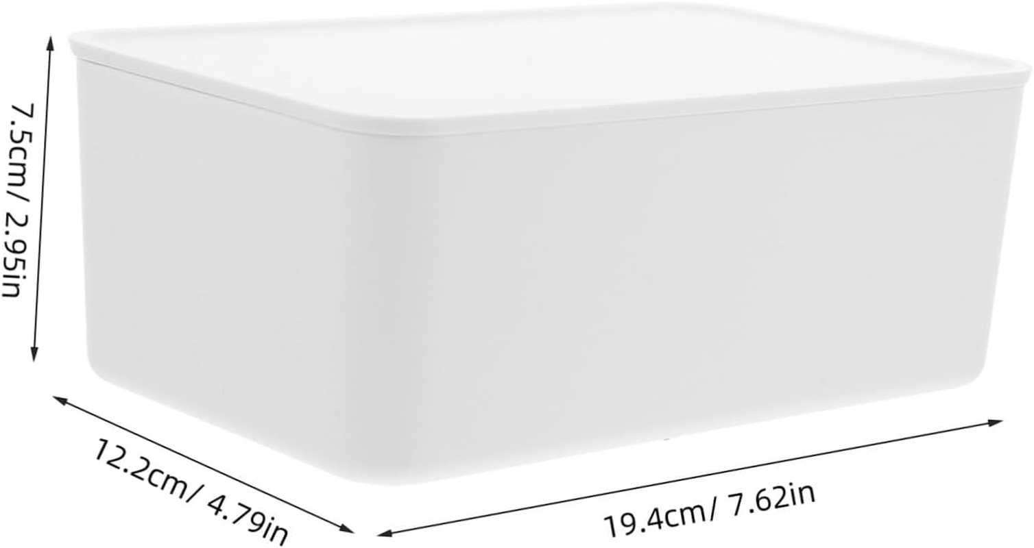 Tissue Box Storage Box Wipes Holder for Bathroom Kitchen Home Office Diaper Dispenser image number 6