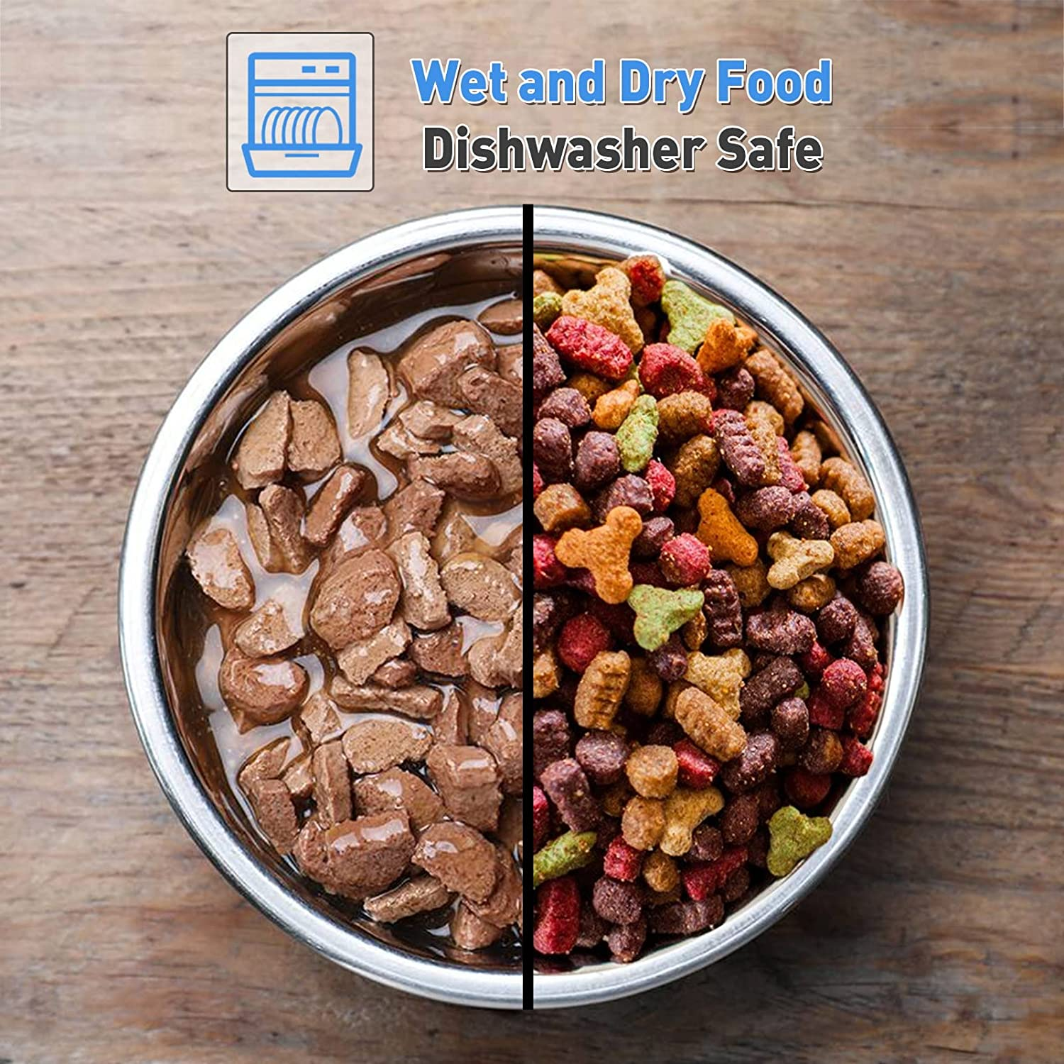 Kennel Water Bowl, 2 Packs No Spill Hanging Cage Crate Bowl for Cat, Small Dog Feeder -2 Cups / 1 Pint image number 1