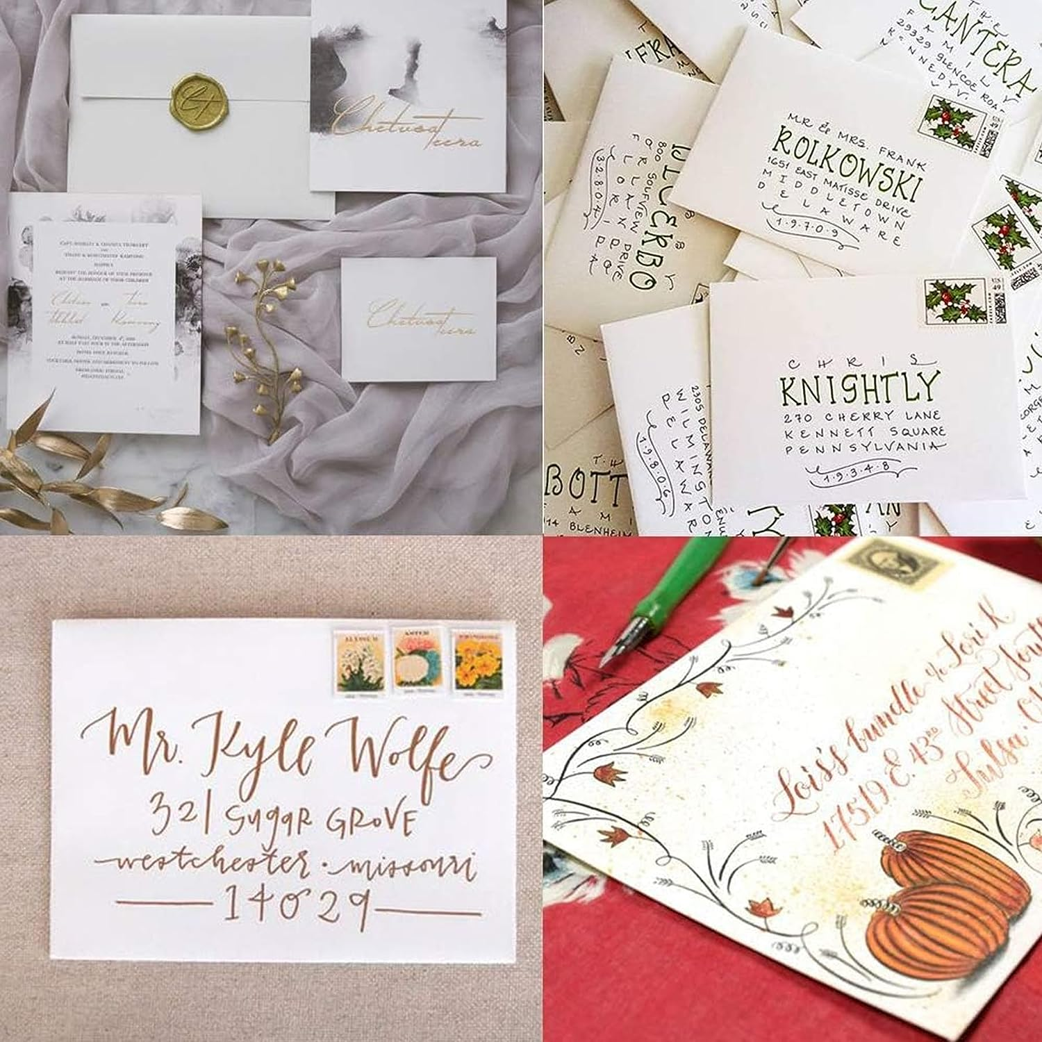 AUXIN A7 Envelope -36 White Self-Adhesive Invitation Envelopes, Suitable for Weddings, Offices, Birthdays, Graduation Ceremonies, Greetings, Announcements, Baby Showers.13.3X18.4 Cm/5.25X7.25 Inches image number 2